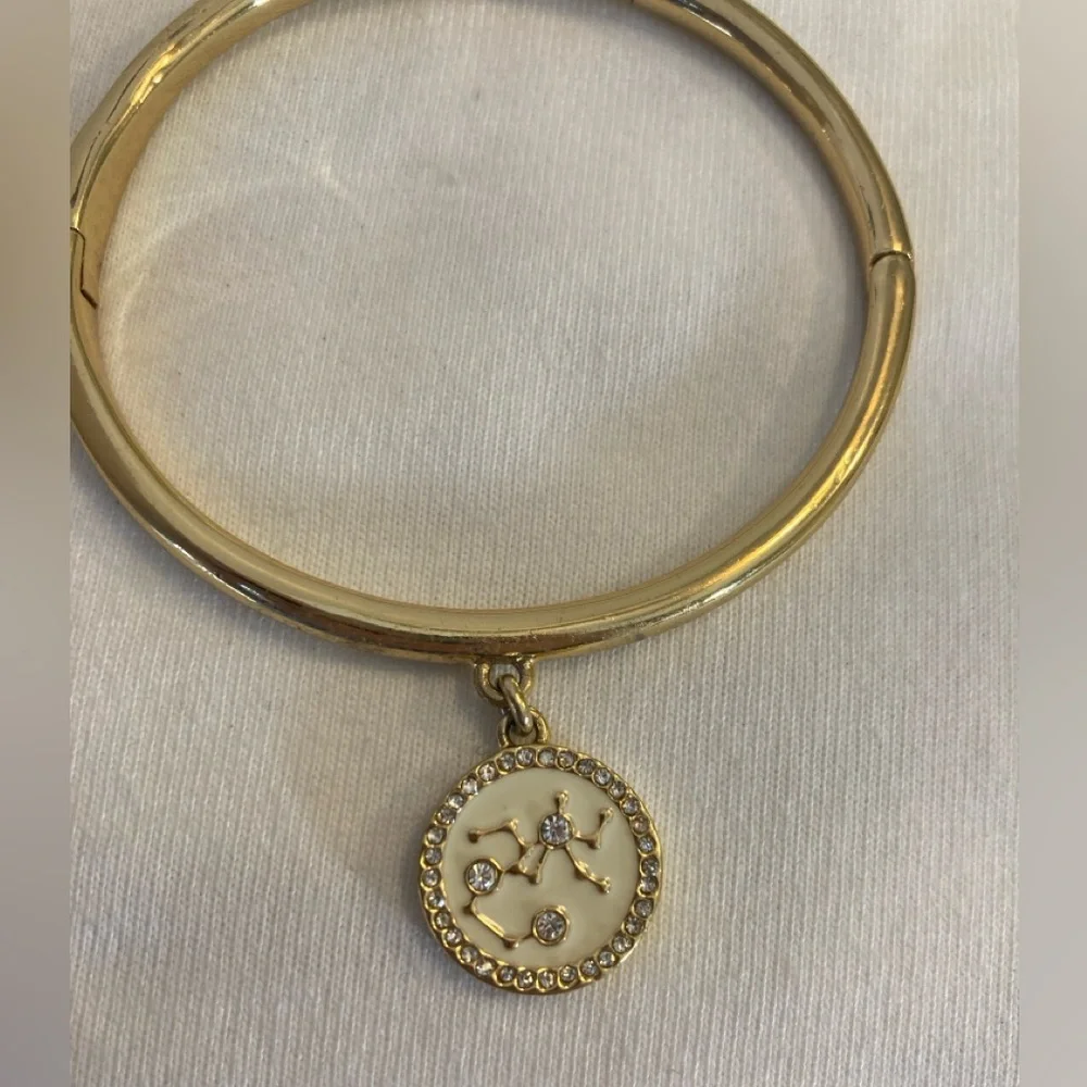 Kate Spade NY Sagittarius She Craves Adventure Charm Hinged Bangle Bracelet - Picture 5 of 5